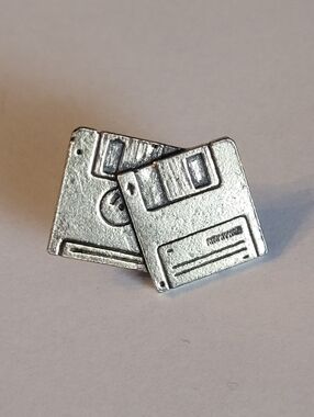 Miracle Floppy Disk Pin